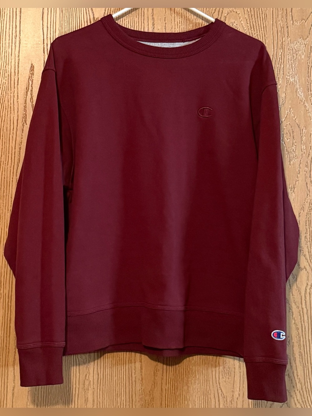 Champion Burgundy Crewneck Sweatshirt